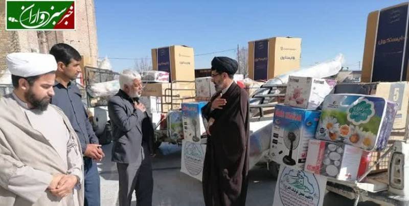 منتظران ظهور به کمک نیازمندان بردسیری شتافتند